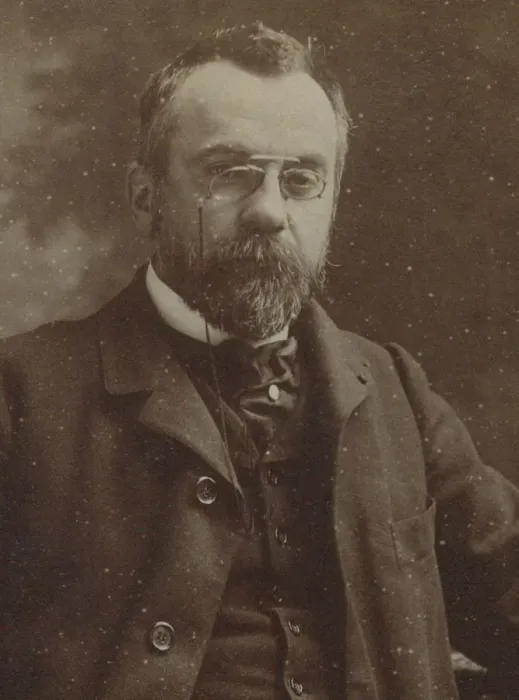 Framed Print : Portrait of the composer Alfred Bruneau (1857-1934), c. 1890
