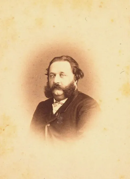 Framed Print : Portrait of the Composer Alfred Jaell (1832-1882), 1866. Creator: Photo studio Paetz Framed Print : Portrait of the Composer Alfred Jaell (1832-1882), 1866. Creator: Photo studio Paetz
