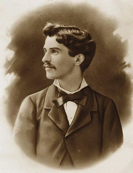 Portrait of the composer Alfredo Catalani (1854-1893). Creator: Anonymous