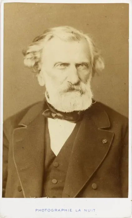 Framed Print : Portrait of the composer Ambroise Thomas (1811-1896). Creator: Liebert Framed Print : Portrait of the composer Ambroise Thomas (1811-1896). Creator: Liebert