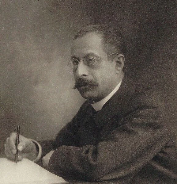 Portrait of the composer André Gedalge (1856-1926), 1910. Creator: Gerschel, Aaron (1832-1910)