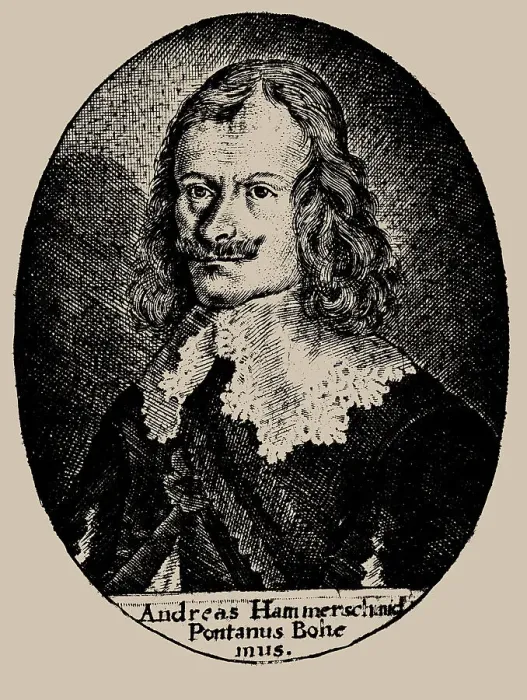 Framed Print : Portrait of the composer Andreas Hammerschmidt (1611-1675). Creator: Anonymous Framed Print : Portrait of the composer Andreas Hammerschmidt (1611-1675). Creator: Anonymous