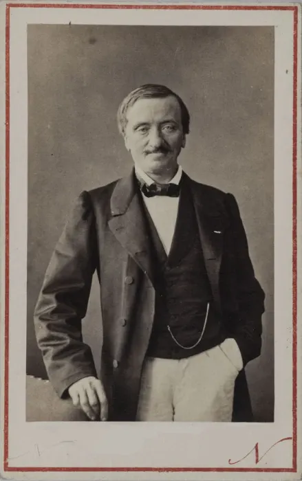Framed Print : Portrait of the composer Antoine Elwart (1808-1877), ca 1860. Creator: Photo studio Nadar Framed Print : Portrait of the composer Antoine Elwart (1808-1877), ca 1860. Creator: Photo studio Nadar