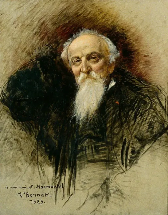 Framed Print : Portrait of the composer Antoine Francois Marmontel (1816-1898) Framed Print : Portrait of the composer Antoine Francois Marmontel (1816-1898)