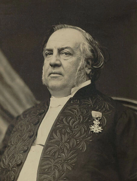 Portrait of the composer Antoine-Louis Clapisson (1808-1866), 1866