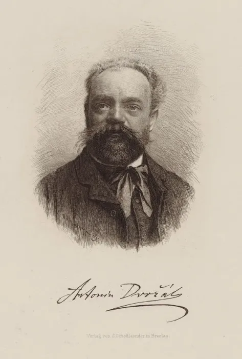Framed Print : Portrait of the composer Antonin Dvorak (1841-1904), 1889 Framed Print : Portrait of the composer Antonin Dvorak (1841-1904), 1889