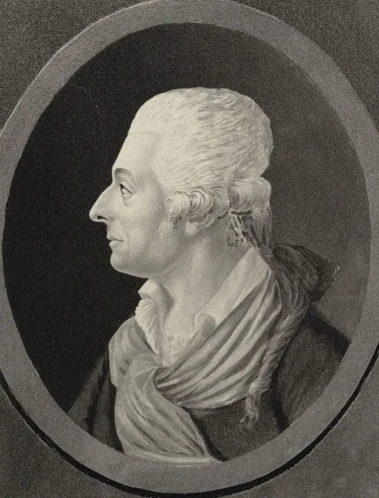 Framed Print : Portrait of the composer Antonio Sacchini (1730-1786), 1810. Creator: Quenedey, Edmé Framed Print : Portrait of the composer Antonio Sacchini (1730-1786), 1810. Creator: Quenedey, Edmé