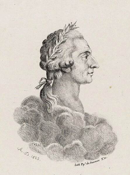 Portrait of the composer Antonio Sacchini (1730-1786), 1823. Creator: Anonymous
