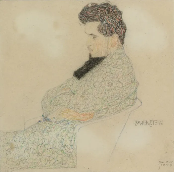 Framed Print : Portrait of the composer Arthur Lowenstein, 1909. Artist: Schiele, Egon (1890-1918) Framed Print : Portrait of the composer Arthur Lowenstein, 1909. Artist: Schiele, Egon (1890-1918)