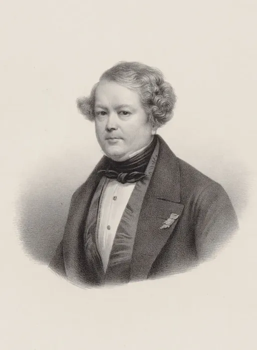 Framed Print : Portrait of the composer Auguste-Mathieu Panseron (1796-1859), 1850. Creator: Noel Framed Print : Portrait of the composer Auguste-Mathieu Panseron (1796-1859), 1850. Creator: Noel