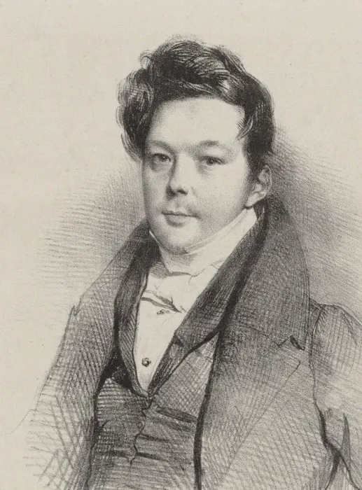Framed Print : Portrait of the composer Auguste-Mathieu Panseron (1796-1859), 1820. Creator: Anonymous Framed Print : Portrait of the composer Auguste-Mathieu Panseron (1796-1859), 1820. Creator: Anonymous