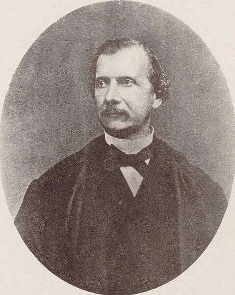 Portrait of the Composer Auguste Mermet (1810-1889). Creator: Anonymous