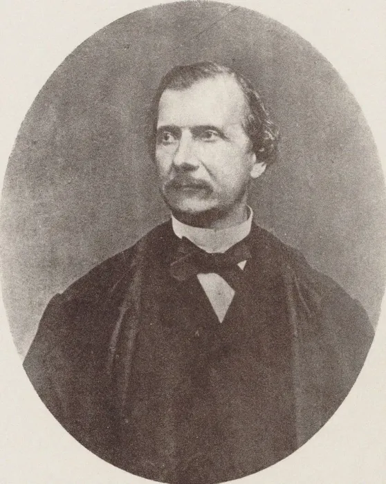 Framed Print : Portrait of the Composer Auguste Mermet (1810-1889). Creator: Anonymous Framed Print : Portrait of the Composer Auguste Mermet (1810-1889). Creator: Anonymous