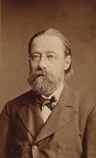 Portrait of the composer Bedrich Smetana, 1878. Creator: Photo studio J. Mulac, Prague