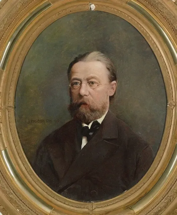 Framed Print : Portrait of the composer Bedrich Smetana. Creator: Anonymous Framed Print : Portrait of the composer Bedrich Smetana. Creator: Anonymous