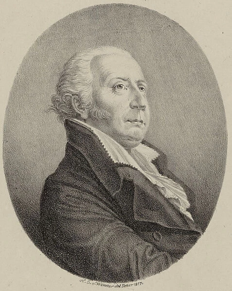 Portrait of the Composer Bernhard Anselm Weber (1764-1821), 1817. Creator: Winter