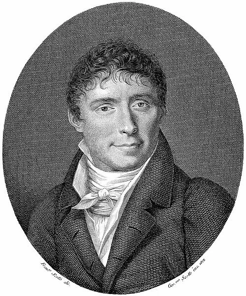 Portrait of the composer Bonifazio Asioli (1769-1832), 1812. Creator: Scotto, Francesco Emanuele (1756-1826)