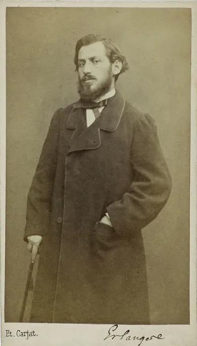 Framed Print : Portrait of the composer Camille Erlanger (1863-1919). Creator: Carjat, Étienne (1828-1906) Framed Print : Portrait of the composer Camille Erlanger (1863-1919). Creator: Carjat, Étienne (1828-1906)