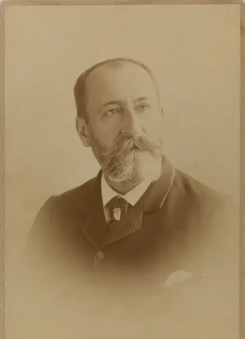 Framed Print : Portrait of the composer Camille Saint-Saens (1835-1921). Creator: Photo studio J Framed Print : Portrait of the composer Camille Saint-Saens (1835-1921). Creator: Photo studio J