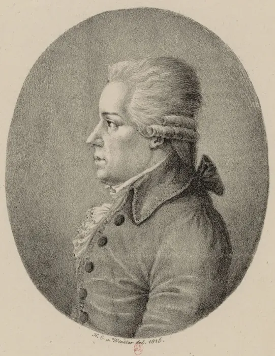 Framed Print : Portrait of the composer Carl Ditters von Dittersdorf (1739-1799), 1816 Framed Print : Portrait of the composer Carl Ditters von Dittersdorf (1739-1799), 1816