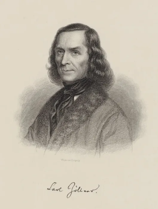 Framed Print : Portrait of the Composer Carl Friedrich Zollner (1800-1860), c. 1850. Creator: Weger Framed Print : Portrait of the Composer Carl Friedrich Zollner (1800-1860), c. 1850. Creator: Weger