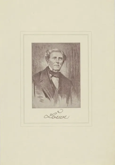 Framed Print : Portrait of the composer Carl Loewe (1796-1869). Creator: Anonymous Framed Print : Portrait of the composer Carl Loewe (1796-1869). Creator: Anonymous