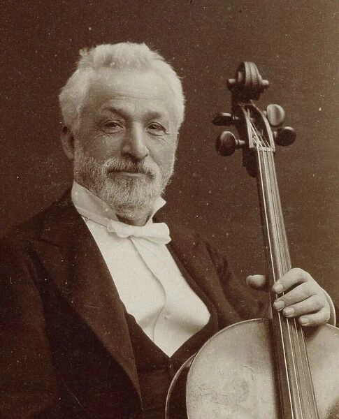 Portrait of the composer and cellist Gaetano Braga (1829-1907), c. 1875
