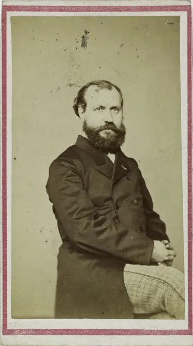Framed Print : Portrait of the composer Charles Gounod (1818-1893), ca 1865. Creator: Anonymous Framed Print : Portrait of the composer Charles Gounod (1818-1893), ca 1865. Creator: Anonymous