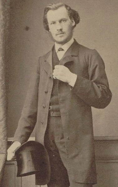Portrait of the Composer Charles Lenepveu (1840-1910), 1870. Creator: Blanc, Numa (1816-1897)