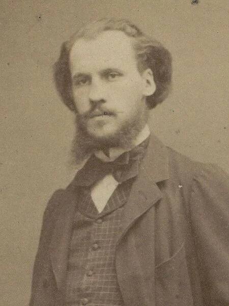 Portrait of the Composer Charles Lenepveu (1840-1910), 1870. Creator: Carjat, Etienne