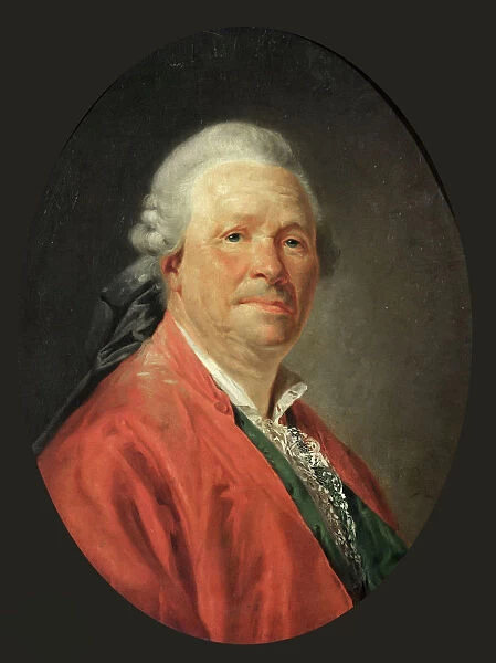 Portrait of the composer Christoph Willibald Ritter von Gluck (1714-1787), 1777