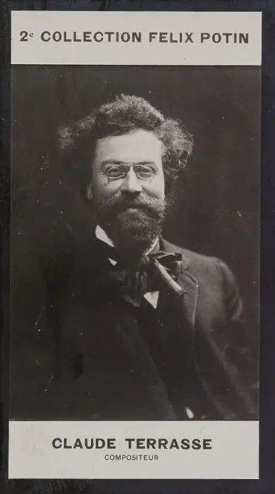 Framed Print : Portrait of the Composer Claude Terrasse (1867-1923), c.1900-1910. Creator: Anonymous Framed Print : Portrait of the Composer Claude Terrasse (1867-1923), c.1900-1910. Creator: Anonymous