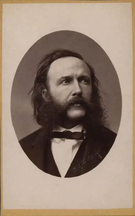 Framed Print : Portrait of the composer and conductor Johann von Herbeck (1831-1877), c. 1870. Creator: Luckhardt, Fritz (1843-1894) Framed Print : Portrait of the composer and conductor Johann von Herbeck (1831-1877), c. 1870. Creator: Luckhardt, Fritz (1843-1894)