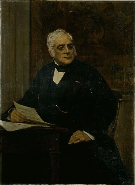 Portrait of the composer Daniel-Francois-Esprit Auber (1782-1871)