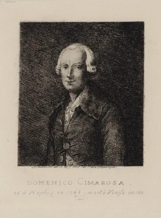 Framed Print : Portrait of the composer Domenico Cimarosa (1749-1801) Framed Print : Portrait of the composer Domenico Cimarosa (1749-1801)