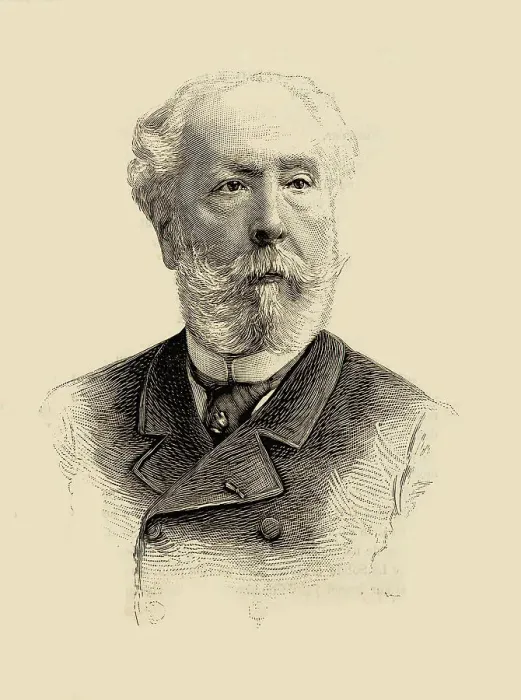 Framed Print : Portrait of the Composer Édouard Lalo (1823-1892). Creator: Anonymous Framed Print : Portrait of the Composer Édouard Lalo (1823-1892). Creator: Anonymous