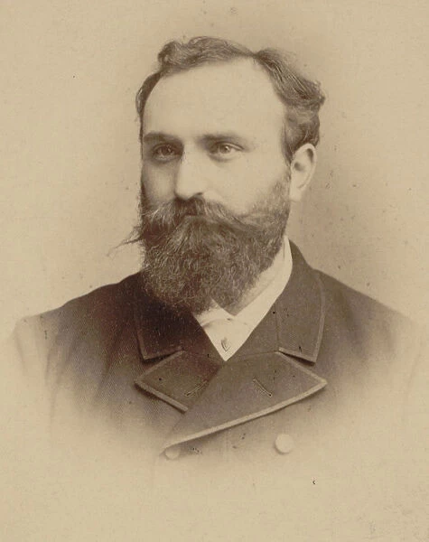 Portrait of the composer Ernest Chausson (1855-1899)