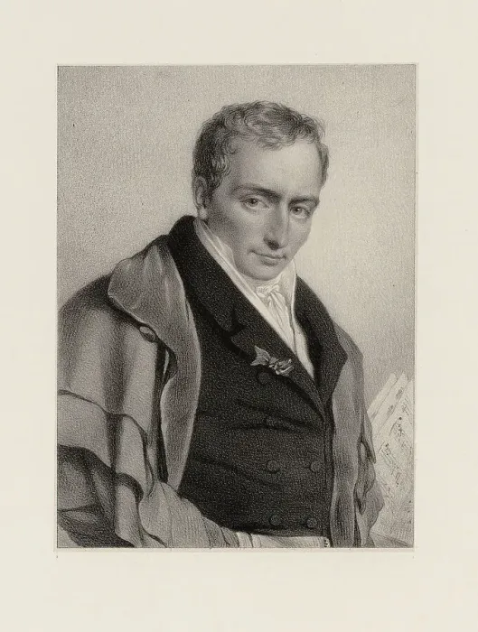Framed Print : Portrait of the composer Ferdinand Hérold (1791-1833). Creator: Dupré, Louis (1789-1837) Framed Print : Portrait of the composer Ferdinand Hérold (1791-1833). Creator: Dupré, Louis (1789-1837)