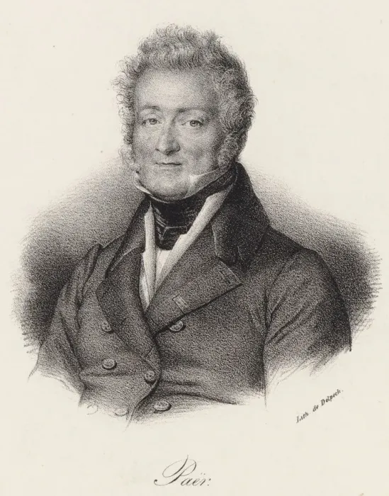Framed Print : Portrait of the Composer Ferdinando Paer (1771-1839), 1830 Framed Print : Portrait of the Composer Ferdinando Paer (1771-1839), 1830