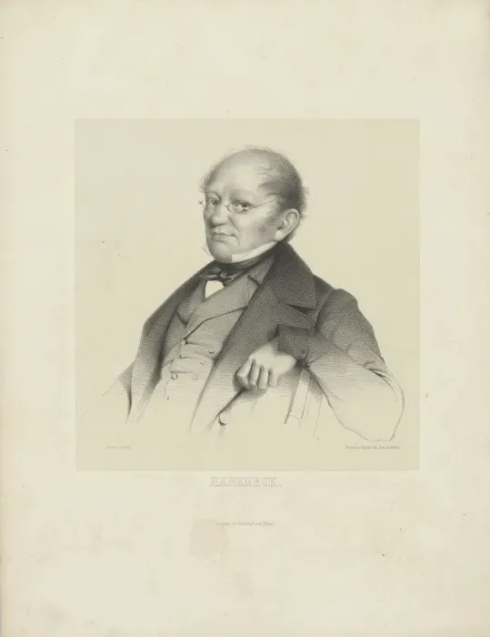 Framed Print : Portrait of the composer Francois Antoine Habeneck (1781-1849), c. 1840. Creator Framed Print : Portrait of the composer Francois Antoine Habeneck (1781-1849), c. 1840. Creator