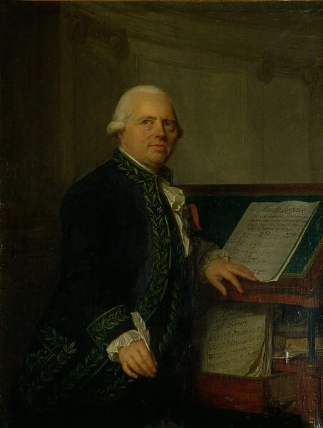 Portrait of the composer Francois-Joseph Gossec (1734-1829)