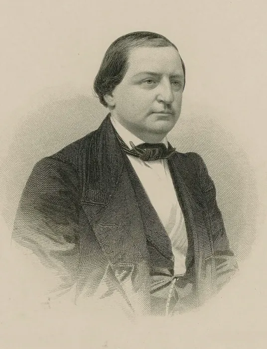 Framed Print : Portrait of the composer Franz Abt (1819-1885), 1870. Creator: Weger, August (1823-1892) Framed Print : Portrait of the composer Franz Abt (1819-1885), 1870. Creator: Weger, August (1823-1892)