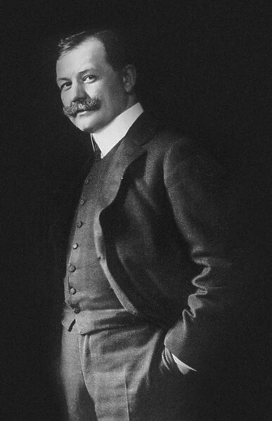 Portrait of the Composer Franz Lehar (1870-1948). Creator: Photo studio E. Bieber