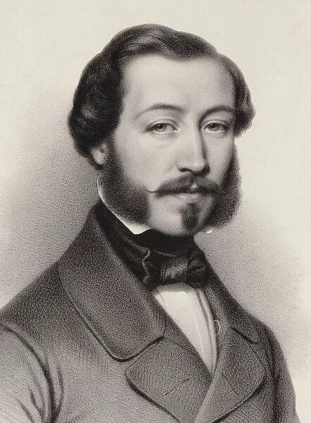 Portrait of the composer Frederic Brisson (1821-1900), 1860