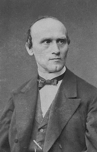 Portrait of the Composer Friedrich Kiel (1821-1885). Creator: Photo studio Schaarwachter