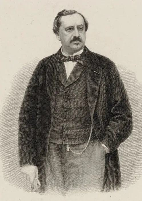 Framed Print : Portrait of the composer Friedrich von Flotow (1812-1883), 1880 Framed Print : Portrait of the composer Friedrich von Flotow (1812-1883), 1880
