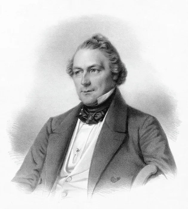 Framed Print : Portrait of the composer Friedrich Wilhelm Jähns (1809-1888), 1850. Creator: Fischer, Carl (active 1825-1860) Framed Print : Portrait of the composer Friedrich Wilhelm Jähns (1809-1888), 1850. Creator: Fischer, Carl (active 1825-1860)