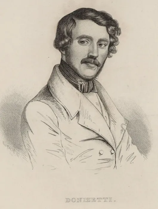 Framed Print : Portrait of the composer Gaetano Donizetti (1797-1848) Framed Print : Portrait of the composer Gaetano Donizetti (1797-1848)