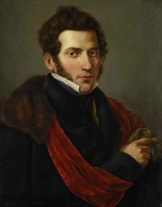 Framed Print : Portrait of composer Gaetano Donizetti (1797-1848), c.1824. Creator: Coghetti, Francesco (1801-1875) Framed Print : Portrait of composer Gaetano Donizetti (1797-1848), c.1824. Creator: Coghetti, Francesco (1801-1875)