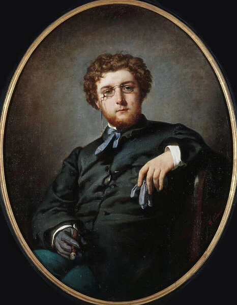 Portrait of the composer Georges Bizet (1838-1875), ca 1865